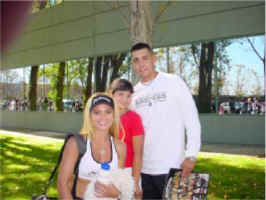 Joe,Christina and Raiderette.jpg (19676 bytes)